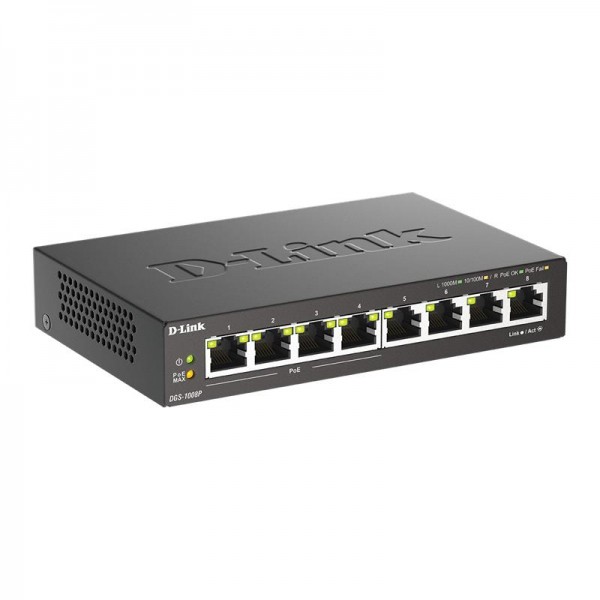 SWITCH D-LINK GIGABIT 8...